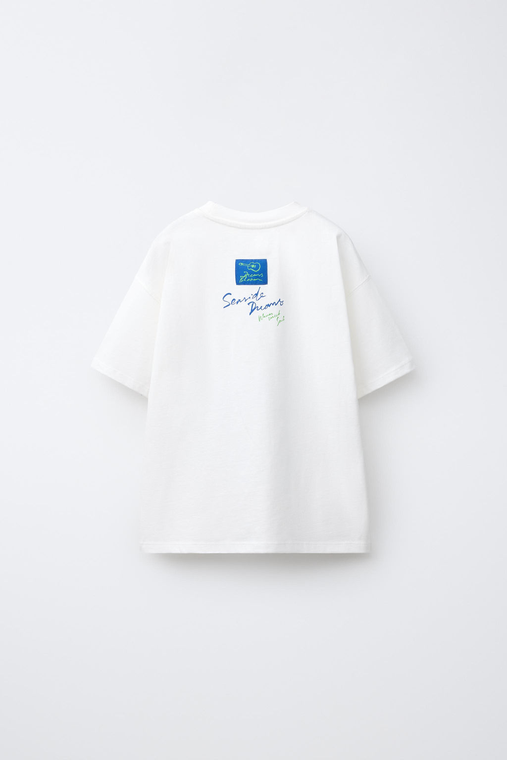 CAMISETA ESTAMPADO TEXTO / Blanco