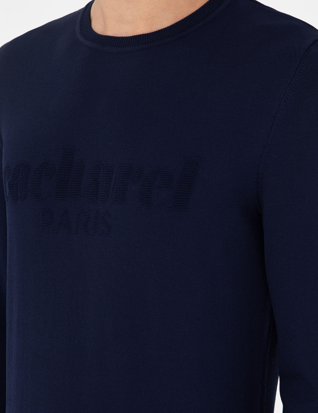 Темно-синий зауженный свитер - Cacharel фото 7