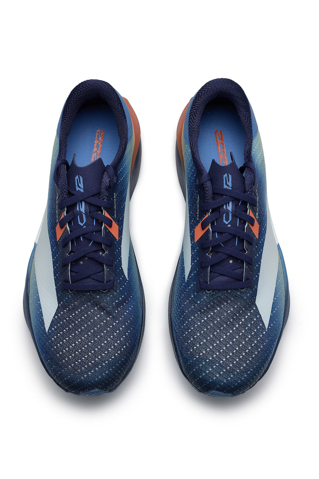 Кроссовки для бега Синий/Голубой/Желтый/Оранжевый