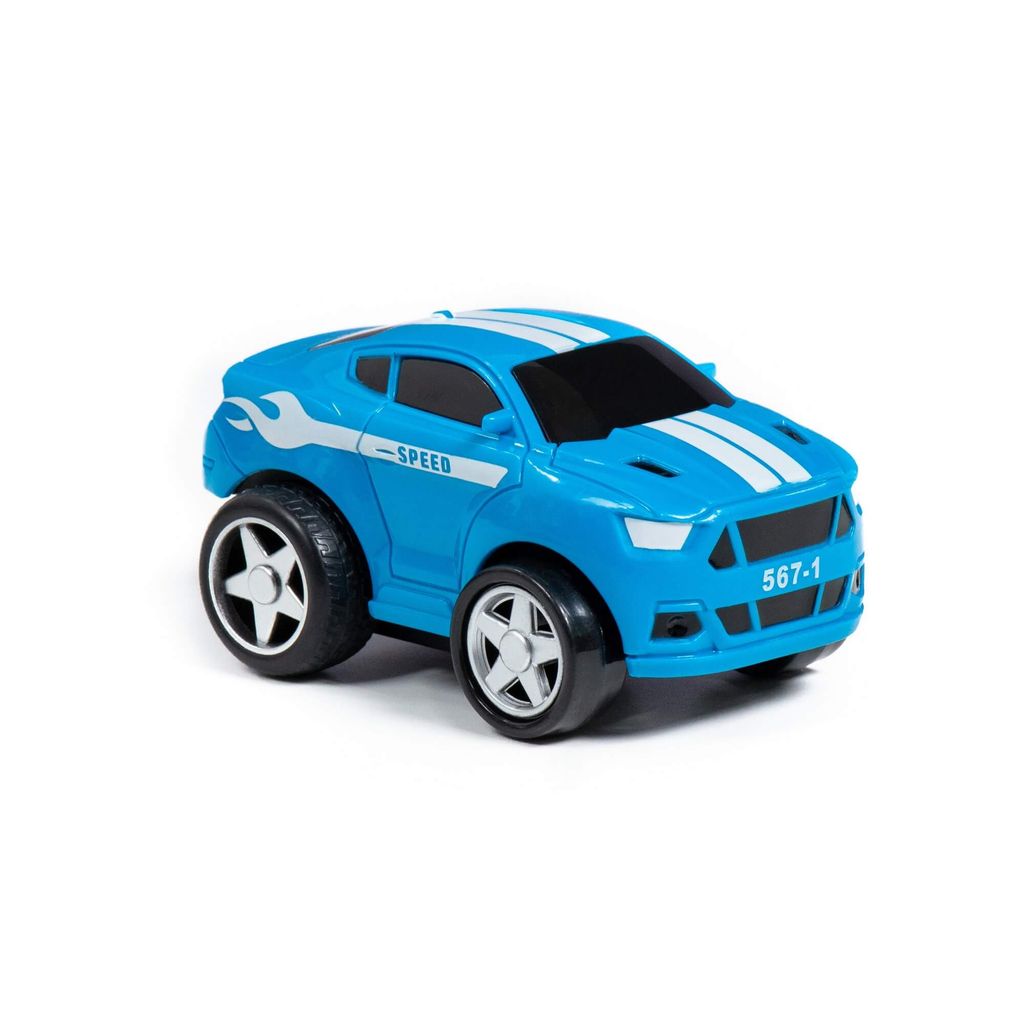 Крутой Вираж, автомобиль гоночный №1 инерционный (в коробке) - Полесье фото 17