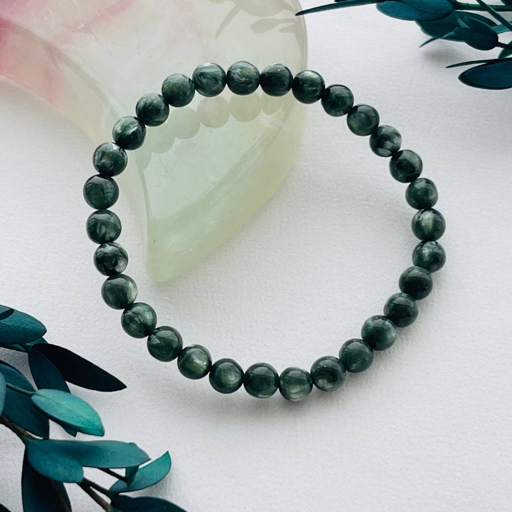 Браслет из Серафинита 18 см