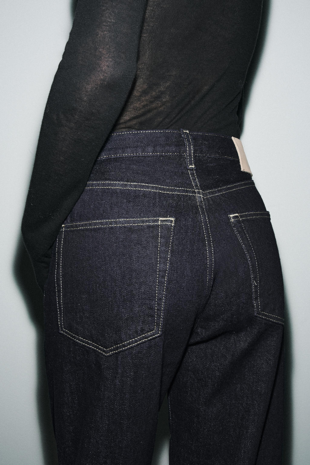 ZW COLLECTION BAGGY MID-WAIST JEANS - Zara фото 4