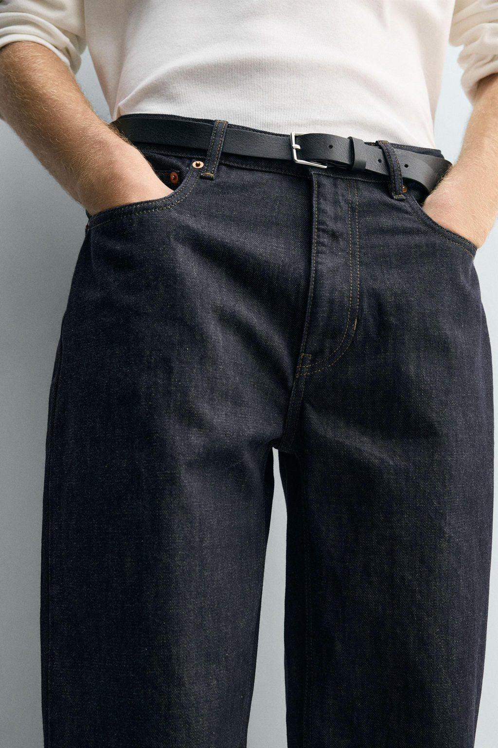 STRAIGHT-LEG JEANS - Zara фото 5