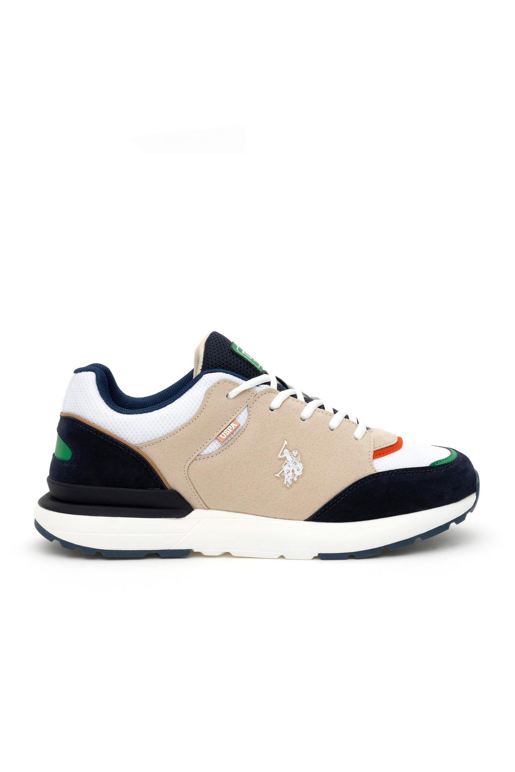 Мужская бежевая обувь Неожиданная скидка в корзине - U.s. polo assn фото 2