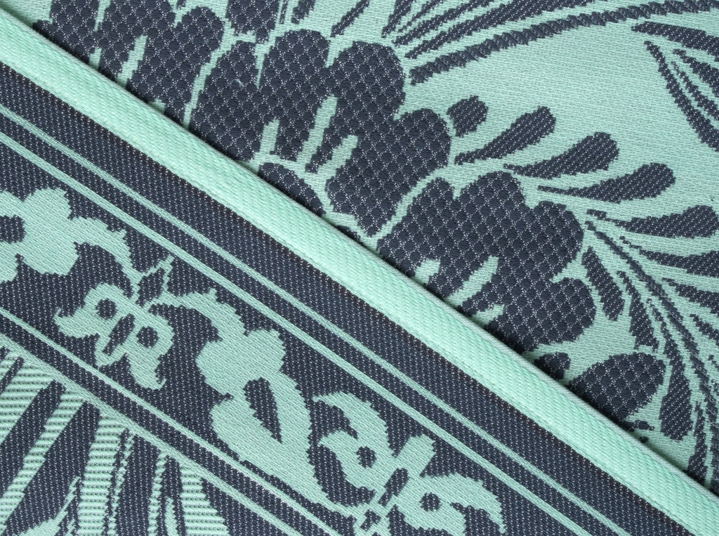 8с11.111ж1 Николетта (ДТЭ графит-мята) Покрывало декорат.206х230см