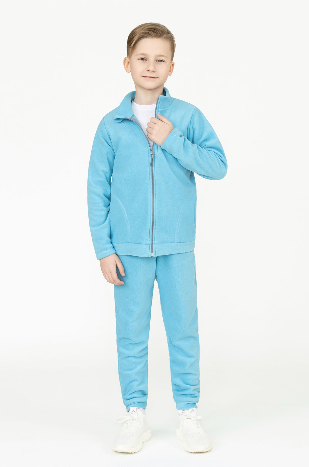 Костюм детский флисовый бирюза