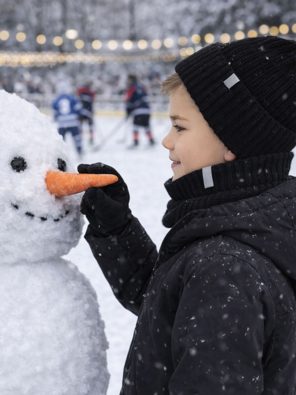 Комплект вязаный черный