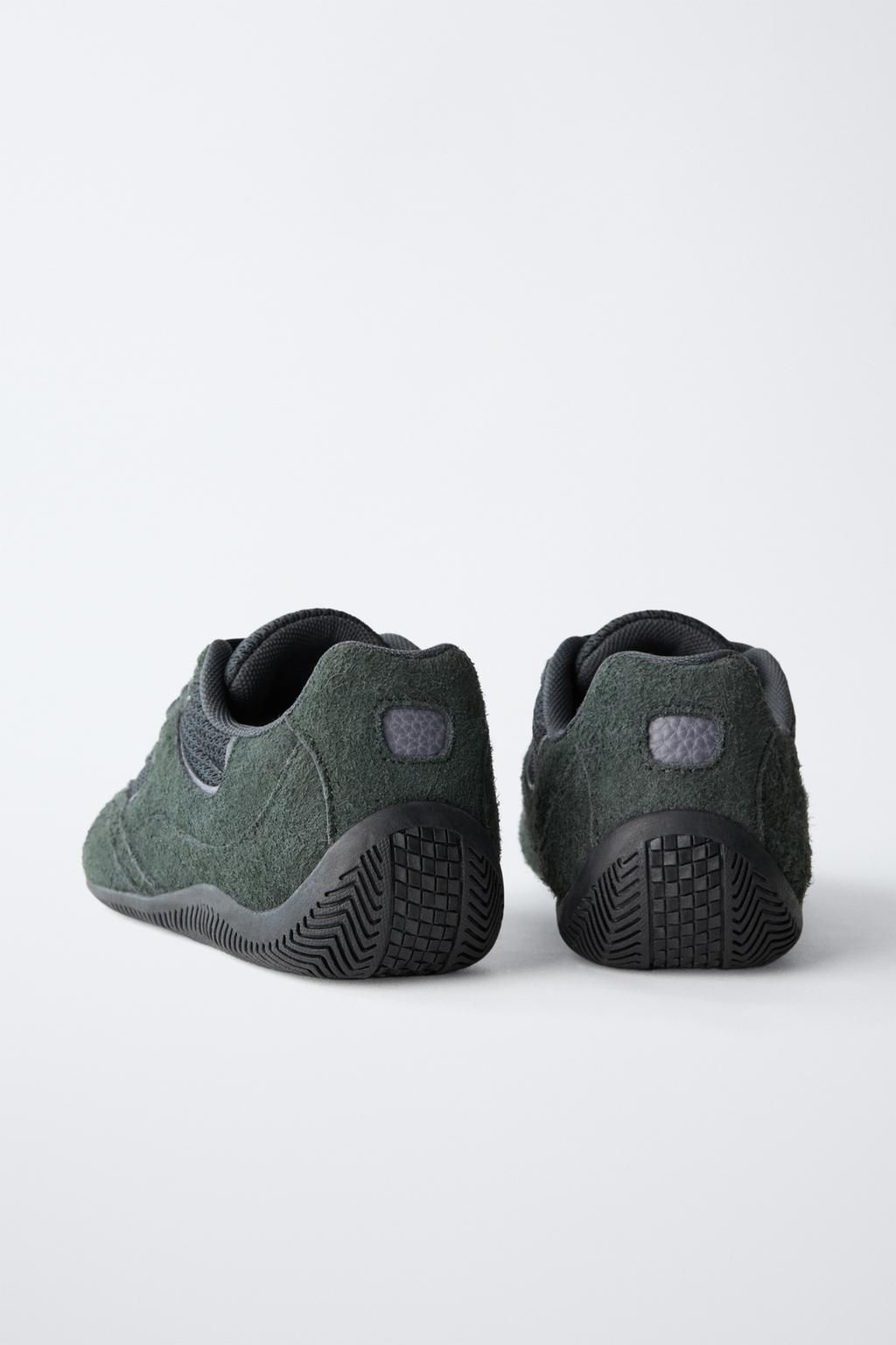 GINGHAM TRAINERS - Zara фото 6