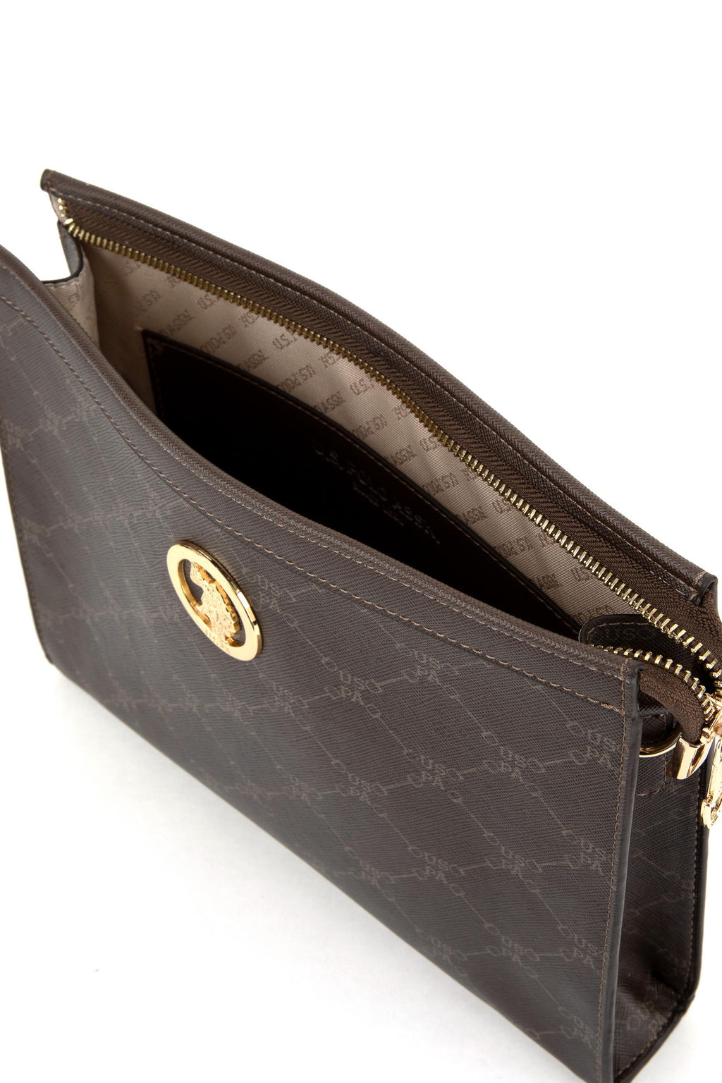 Женская коричневая сумка через плечо Неожиданная скидка в корзине - U.s. polo assn фото 7