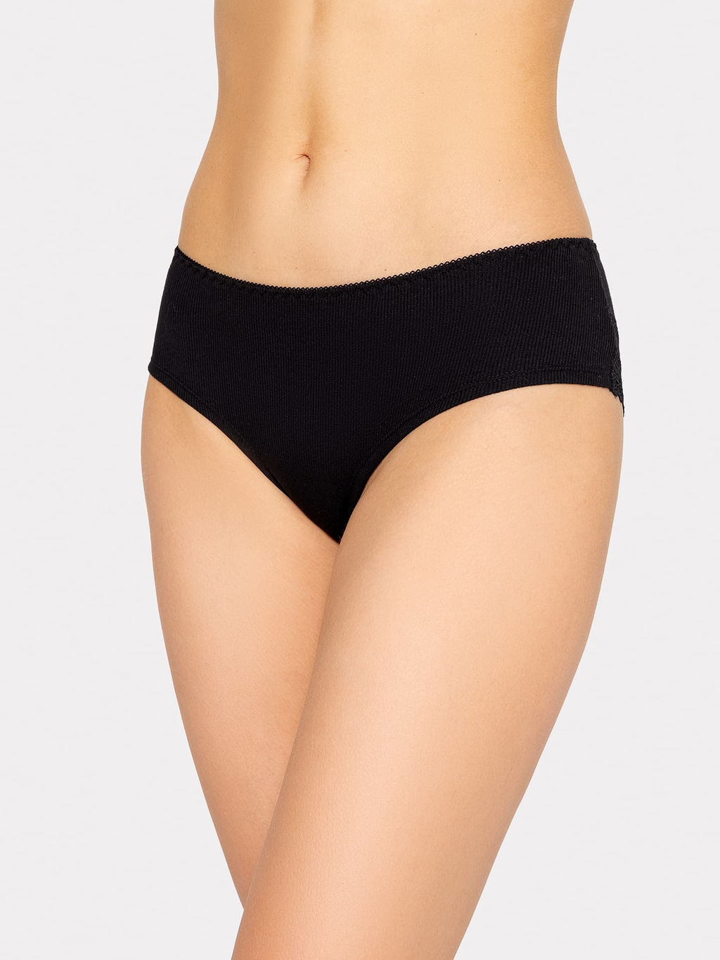 Цена за 2 штуки! Трусы женские шорты черные черный 412539