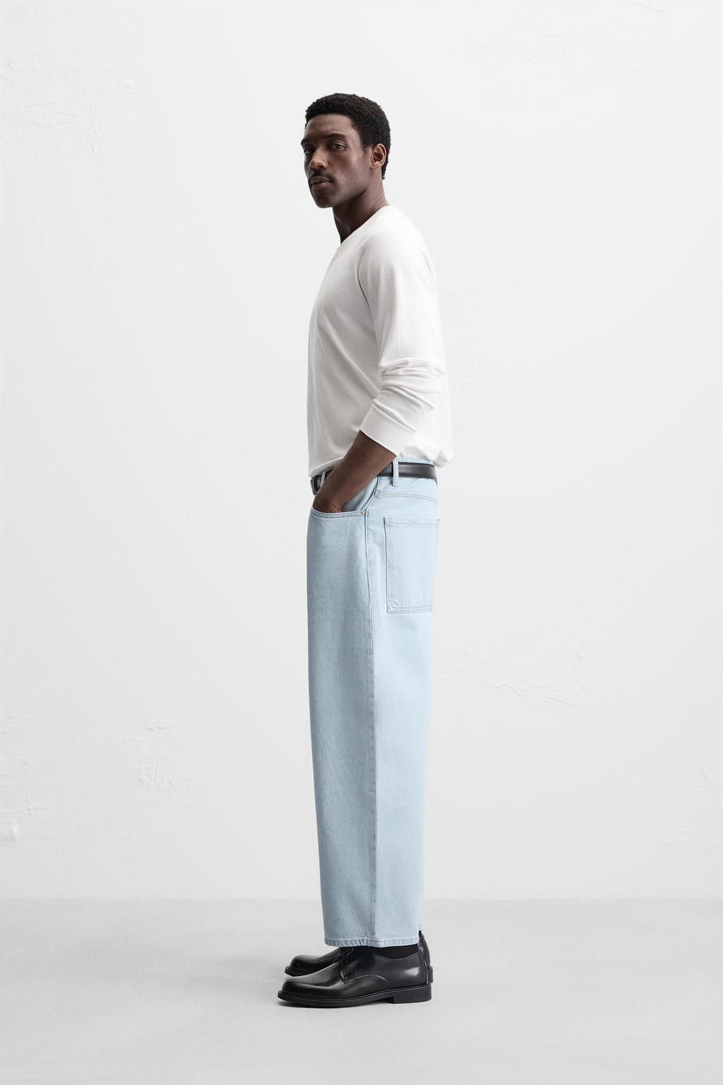 WIDE-LEG JEANS - Zara фото 14