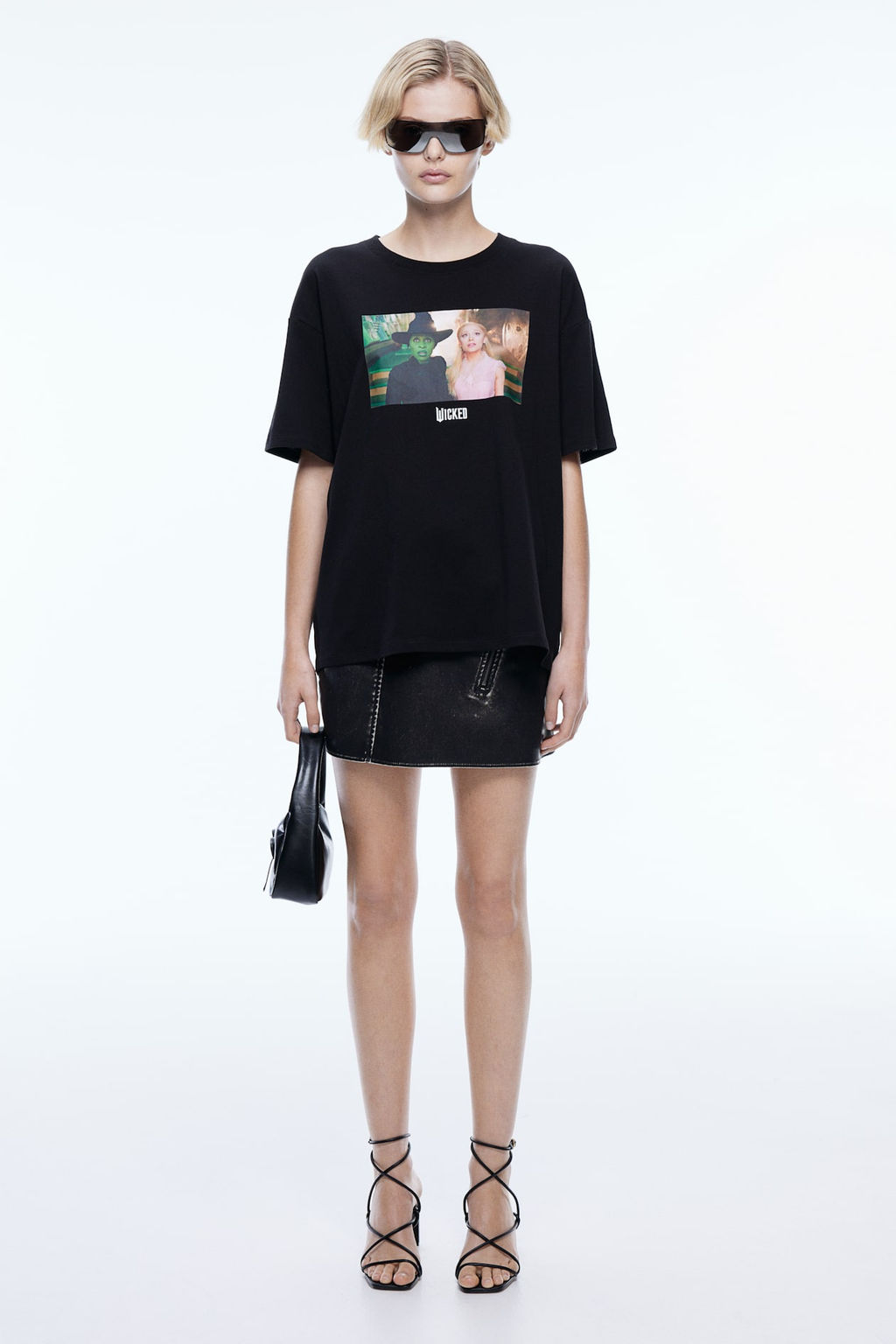 Camiseta boxy con estampado - H&m фото 3