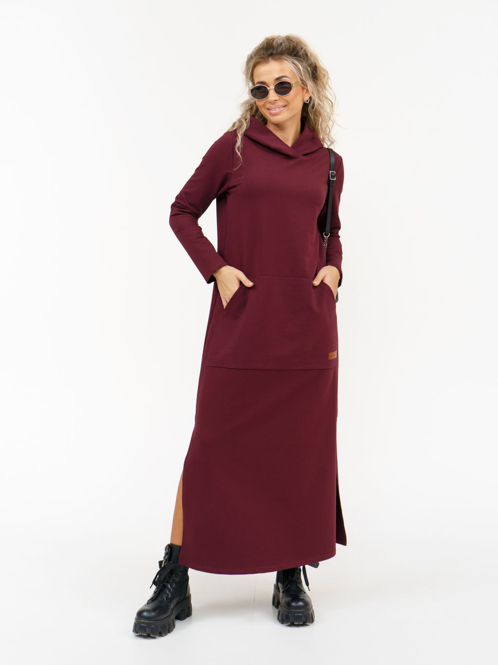 865 Платье из футера с лайкрой - Svetekst фото 17