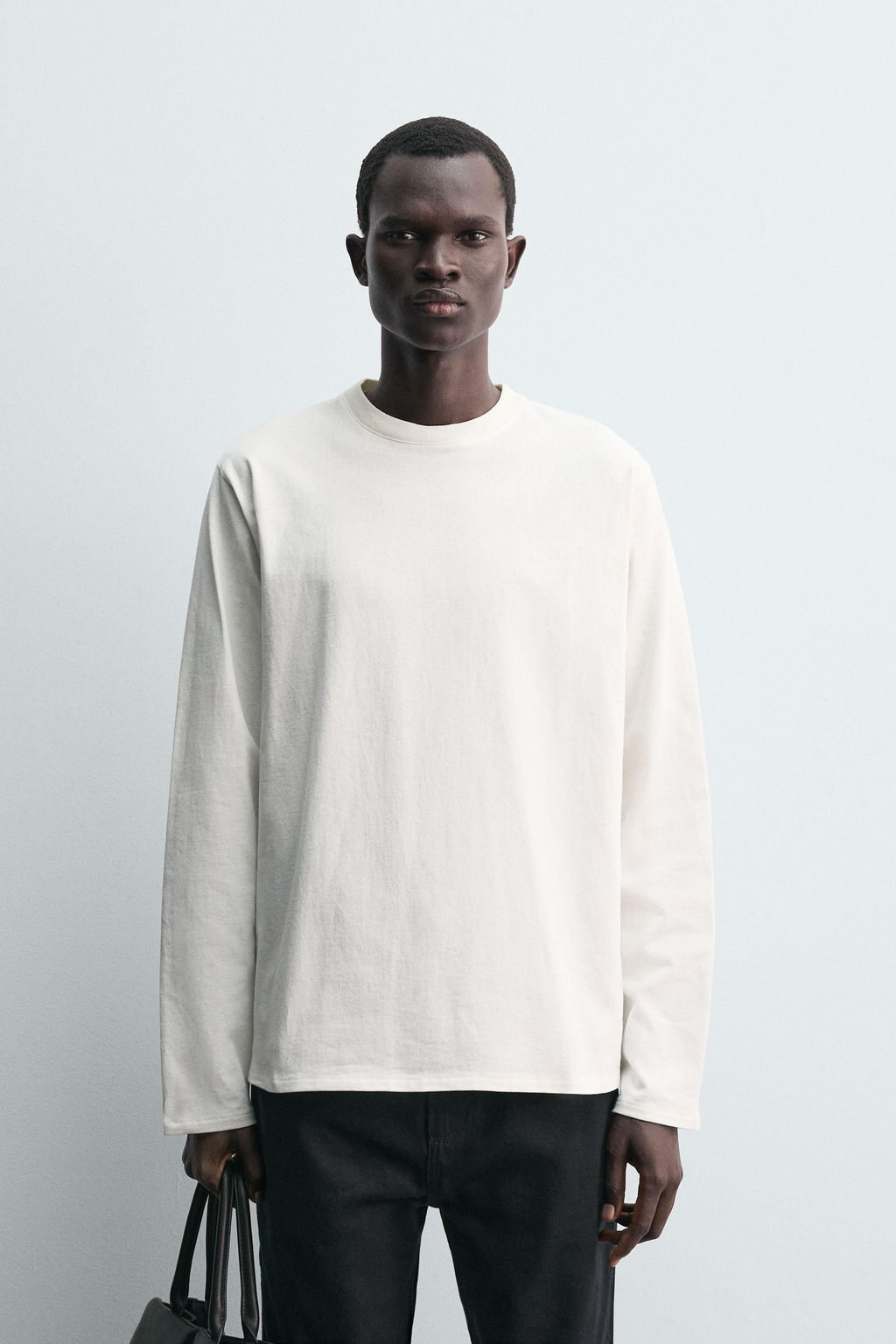 LONG SLEEVE SEAM T-SHIRT - Zara фото 2
