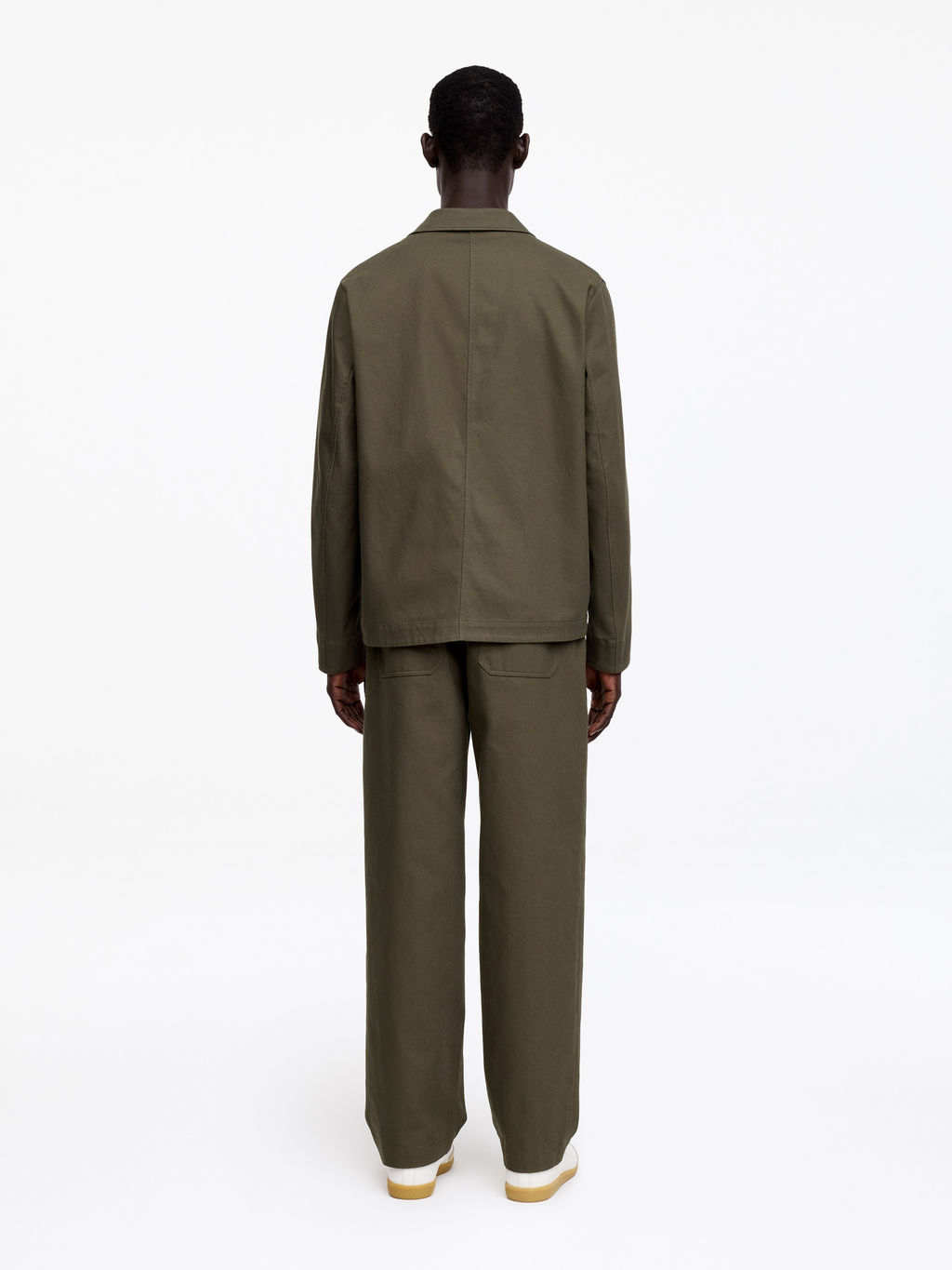 Pantalones de lino y algod?n loose fit - H&m фото 7