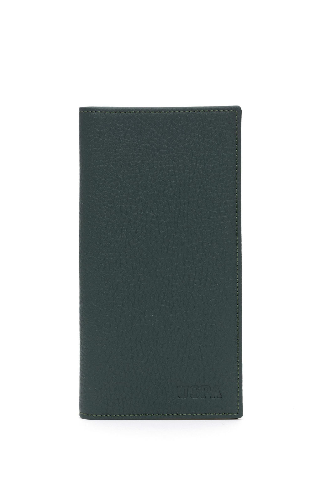 Мужской темно-зеленый кошелек