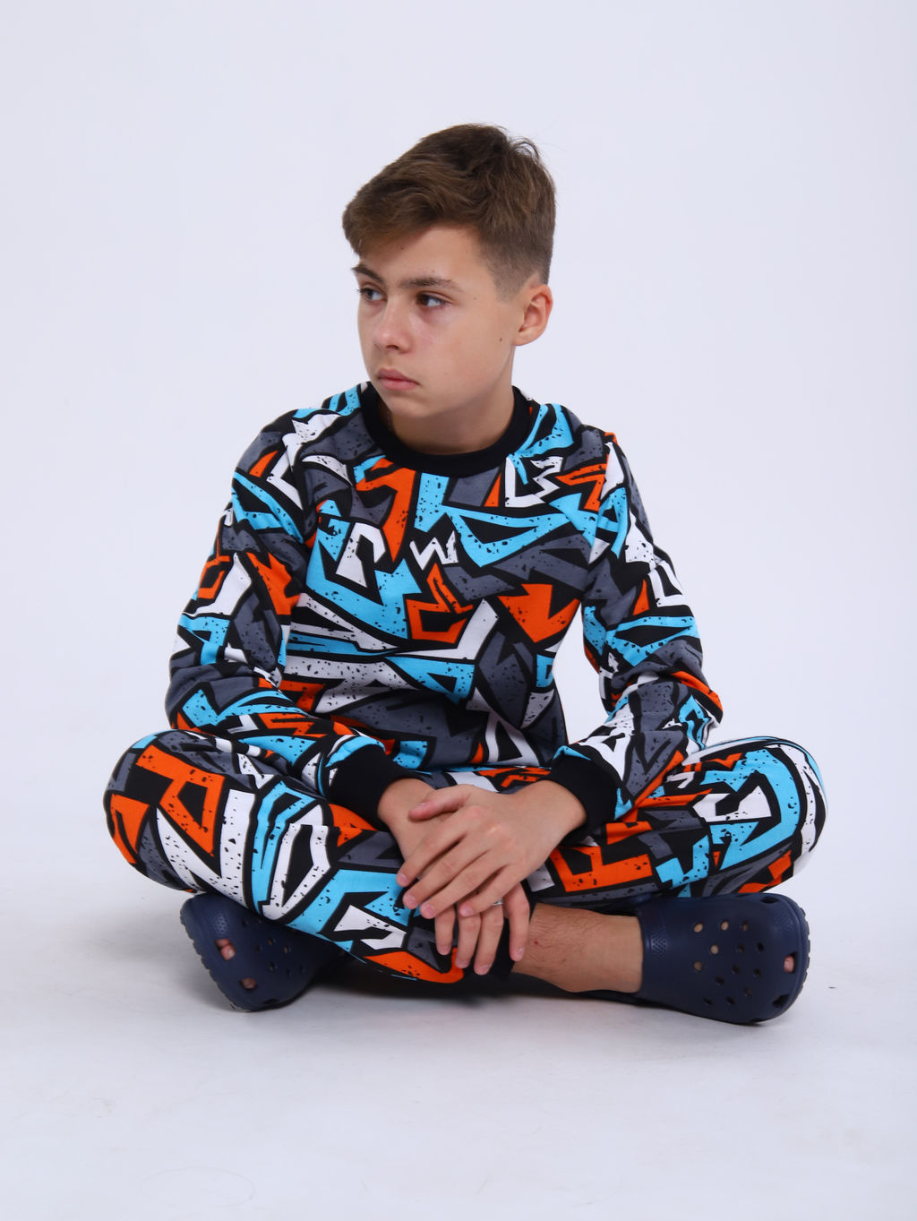 Пижама Макар черный - Ладошки фото 6