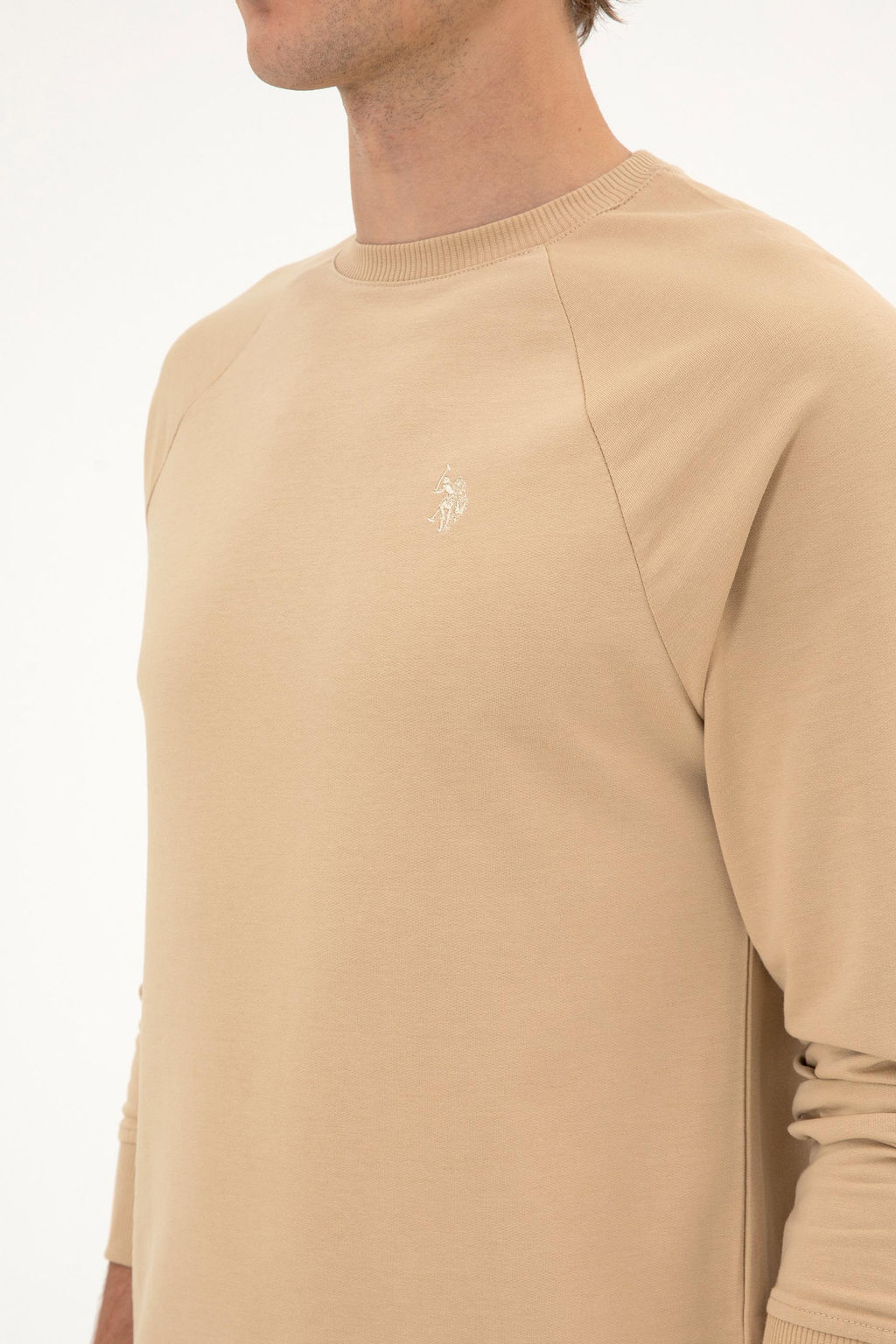 Erkek Kum Basic Sweatshirt Sepette S_rpriz _ndirim