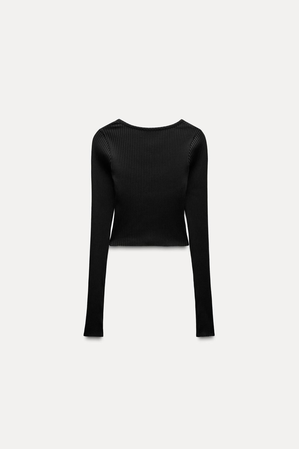 RIBBED CARDIGAN - Zara фото 18