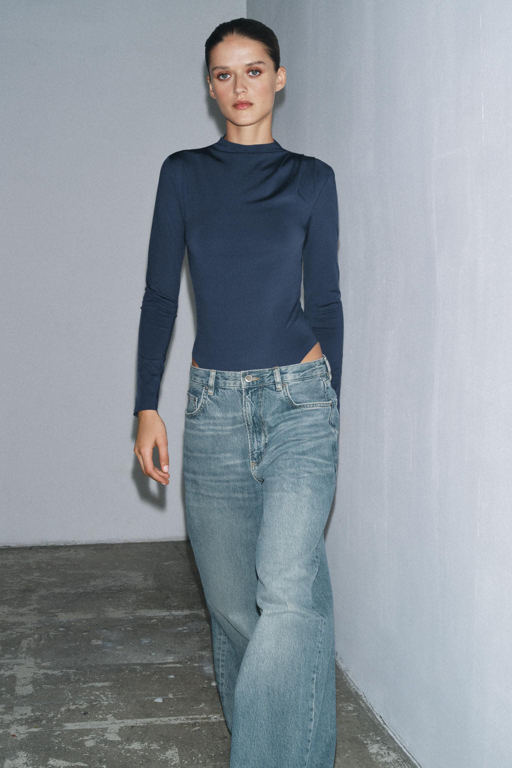 GATHERED BODYSUIT - Zara фото 2