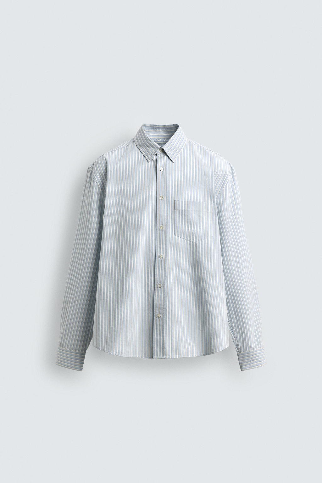 LIMITED EDITION STRIPED SHIRT - Zara фото 7
