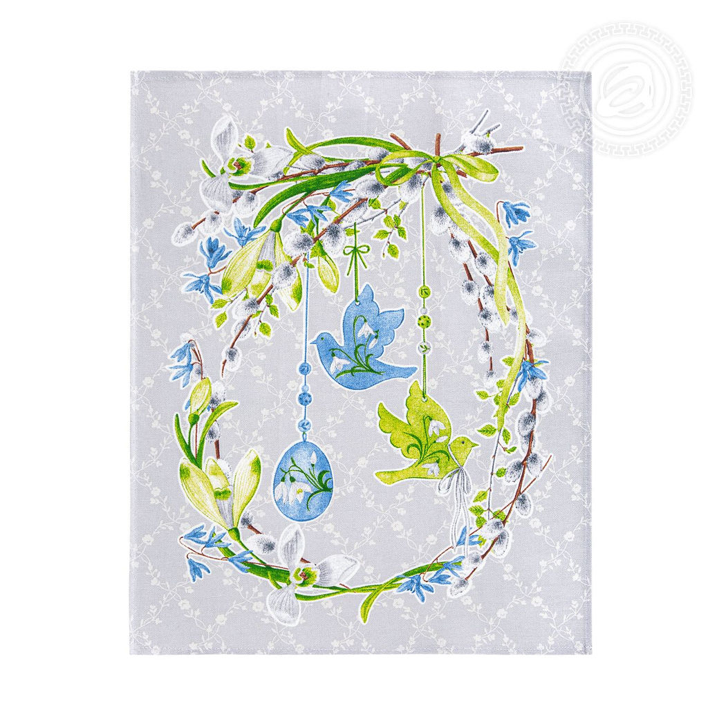 Набор полотенец из рогожки Пасха 45*60/3 шт. - 45*60 Полотенца из рогожки - Арт дизайн фото 3