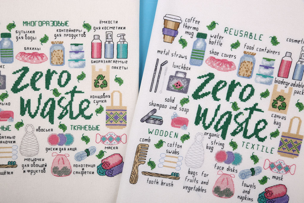 Набор для вышивания PANNA PZ-7307 Ноль отходов 27.5 х 27.5 см