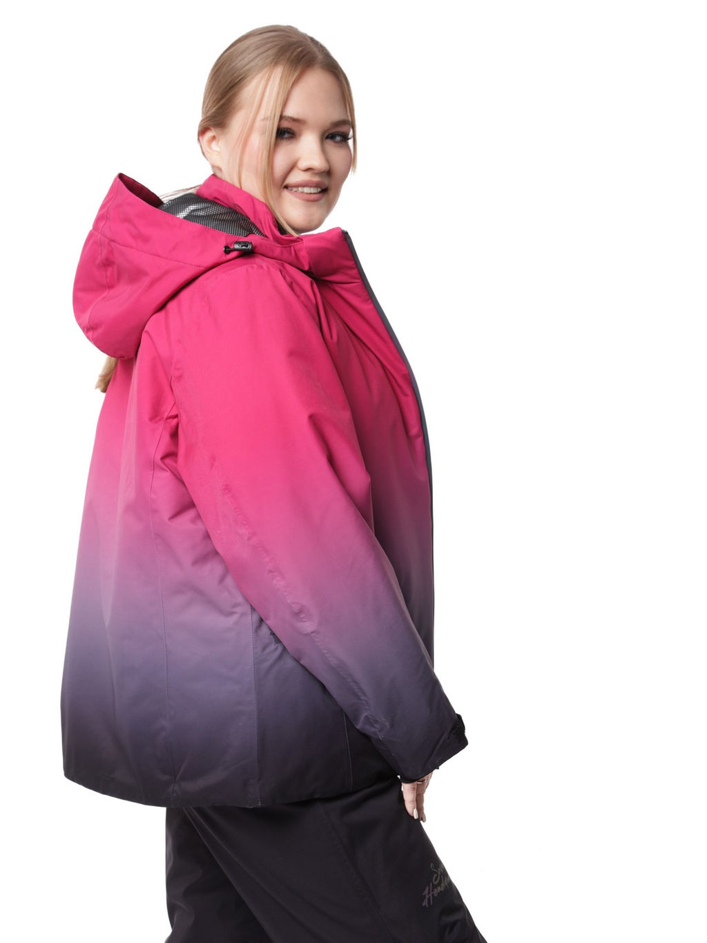 Костюм VKB-0551 Малиново-серый - Snow headquarter фото 6