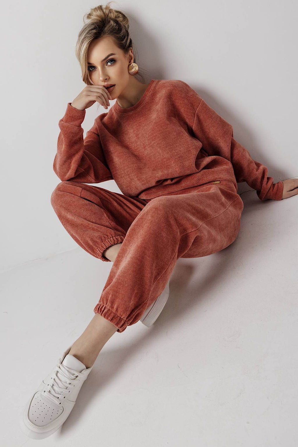 Блузка женская 4465В/03/Терракотовый