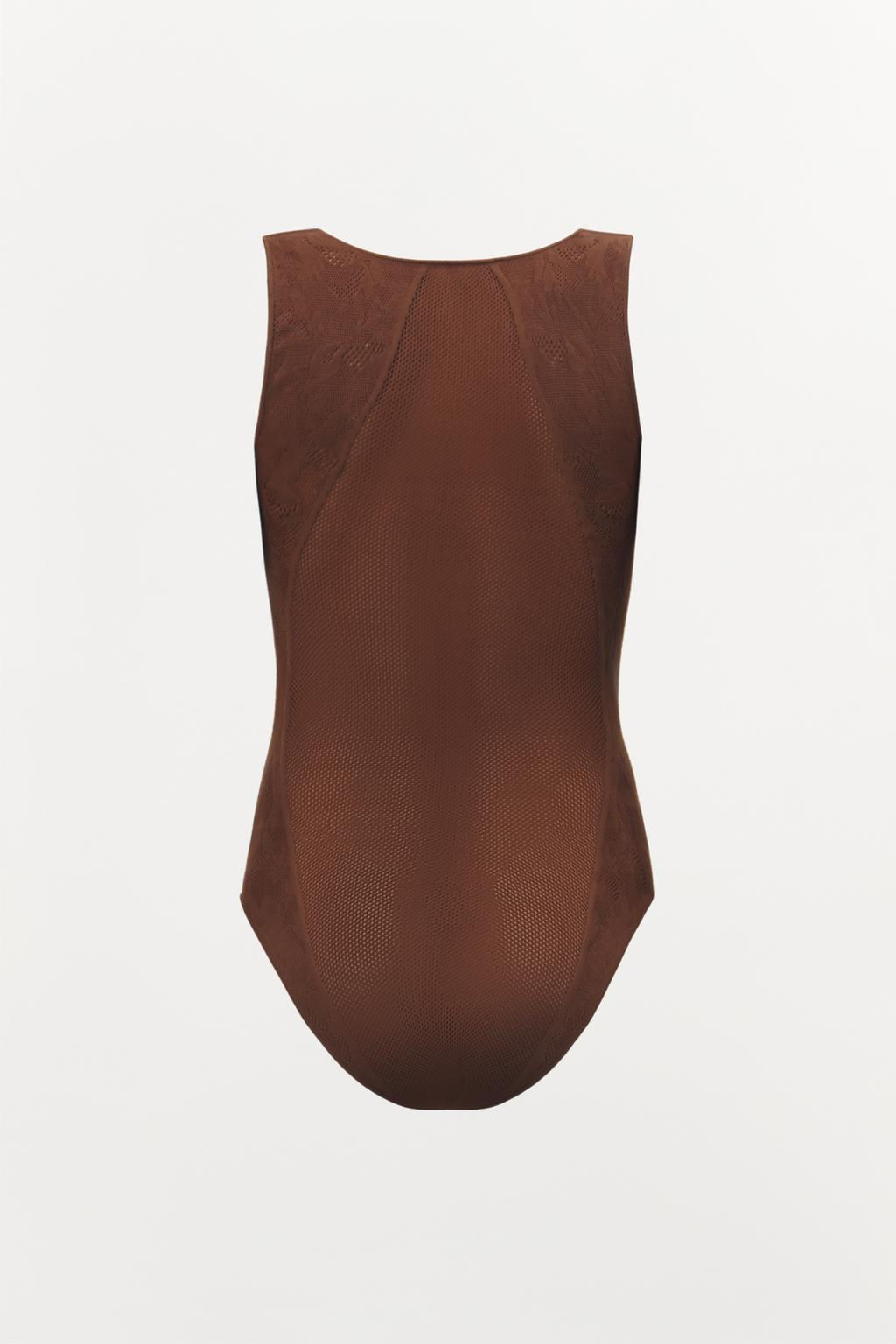 SEAMLESS LACE BODYSUIT - Zara фото 5