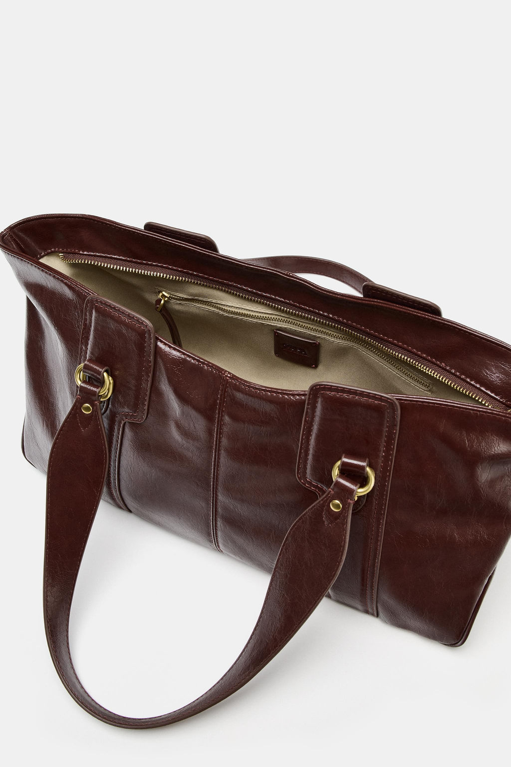 METAL DETAIL SHOULDER BAG - Zara фото 6