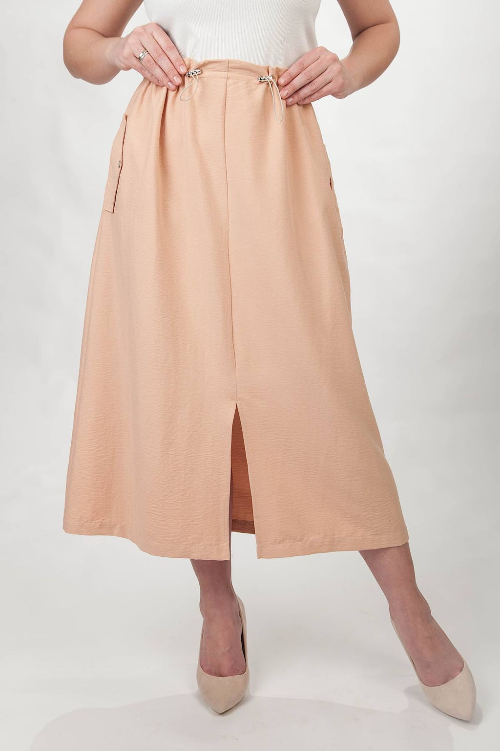 Юбка женская 178/02/Персиковый - Rise фото 3