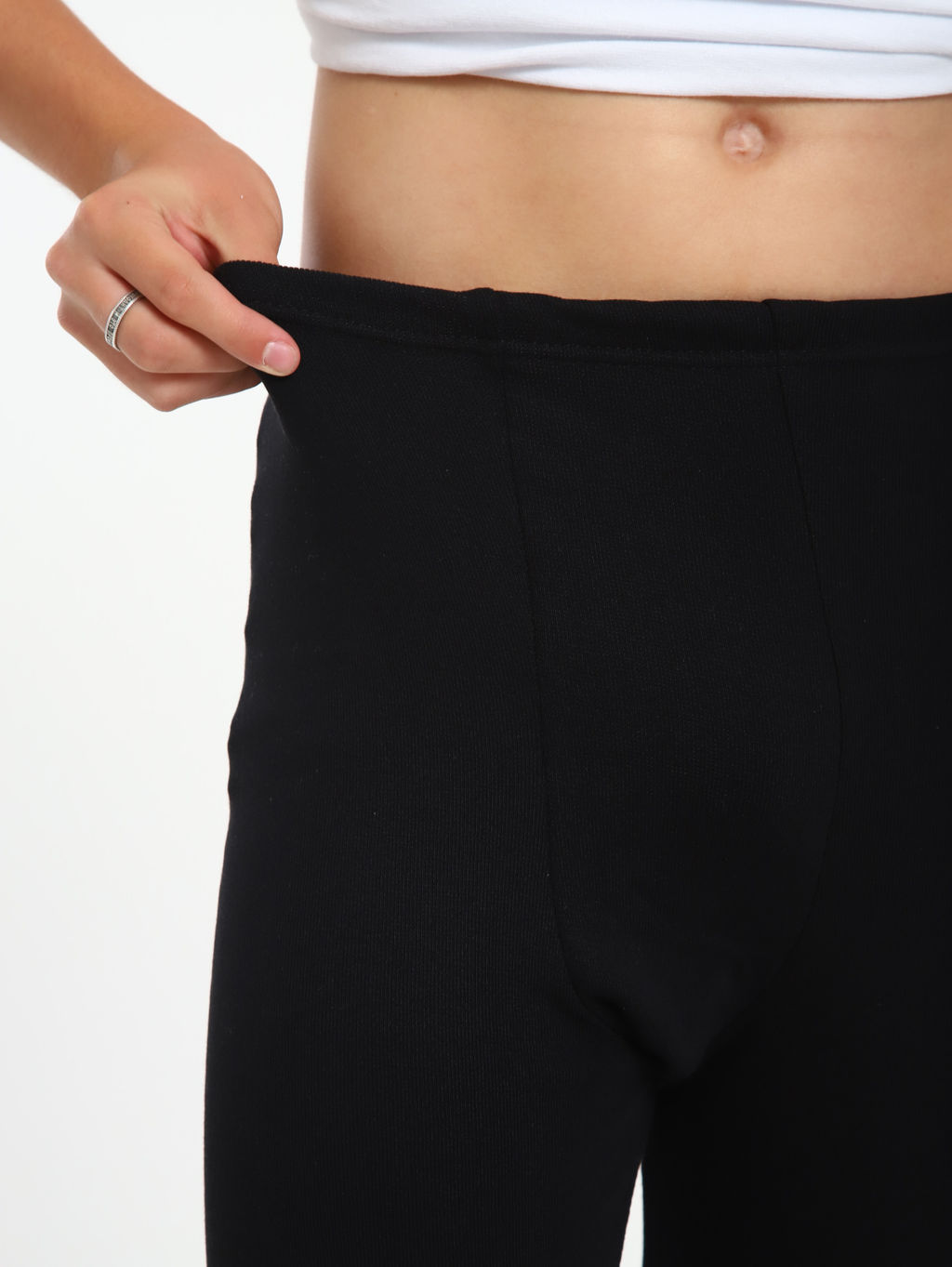 Ладошки / Кальсоны С начесом черные  фото 10