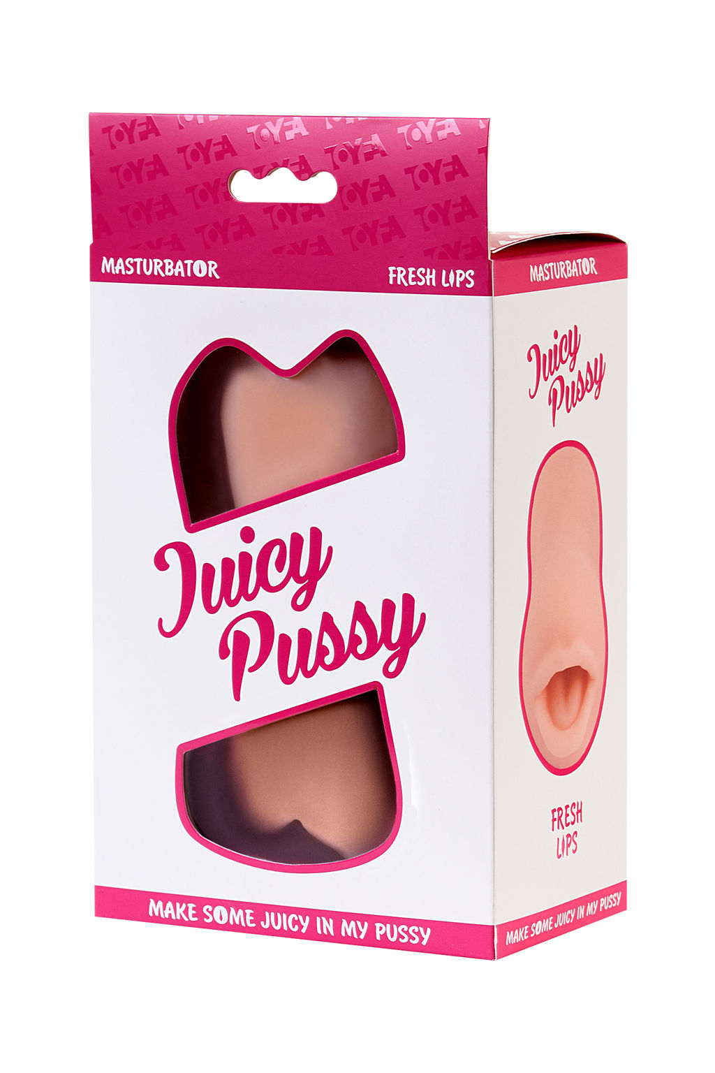 Мастурбатор реалистичный Juicy Pussy by TOYFA Fresh Lips, рот, TPR, телесный, 14 см
