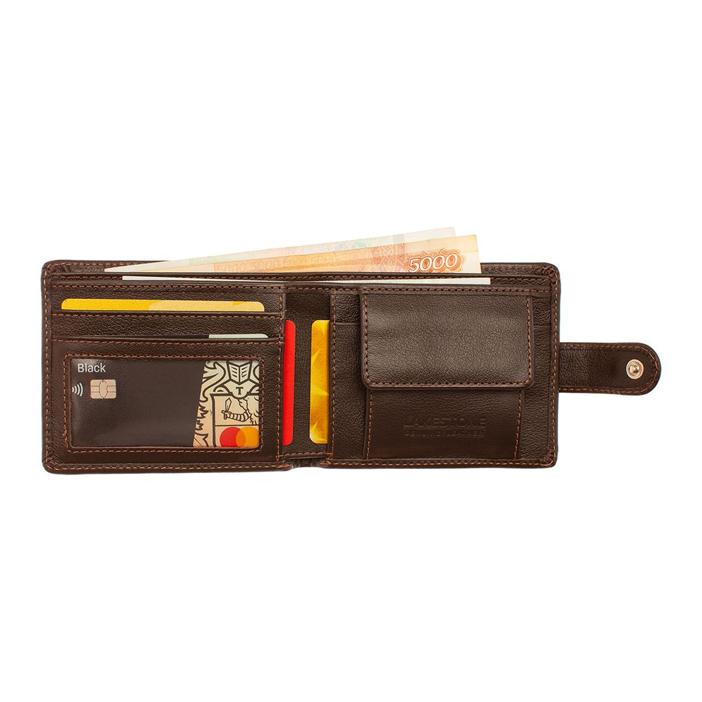 Портмоне мужское Butts Brown - Lakestone фото 4