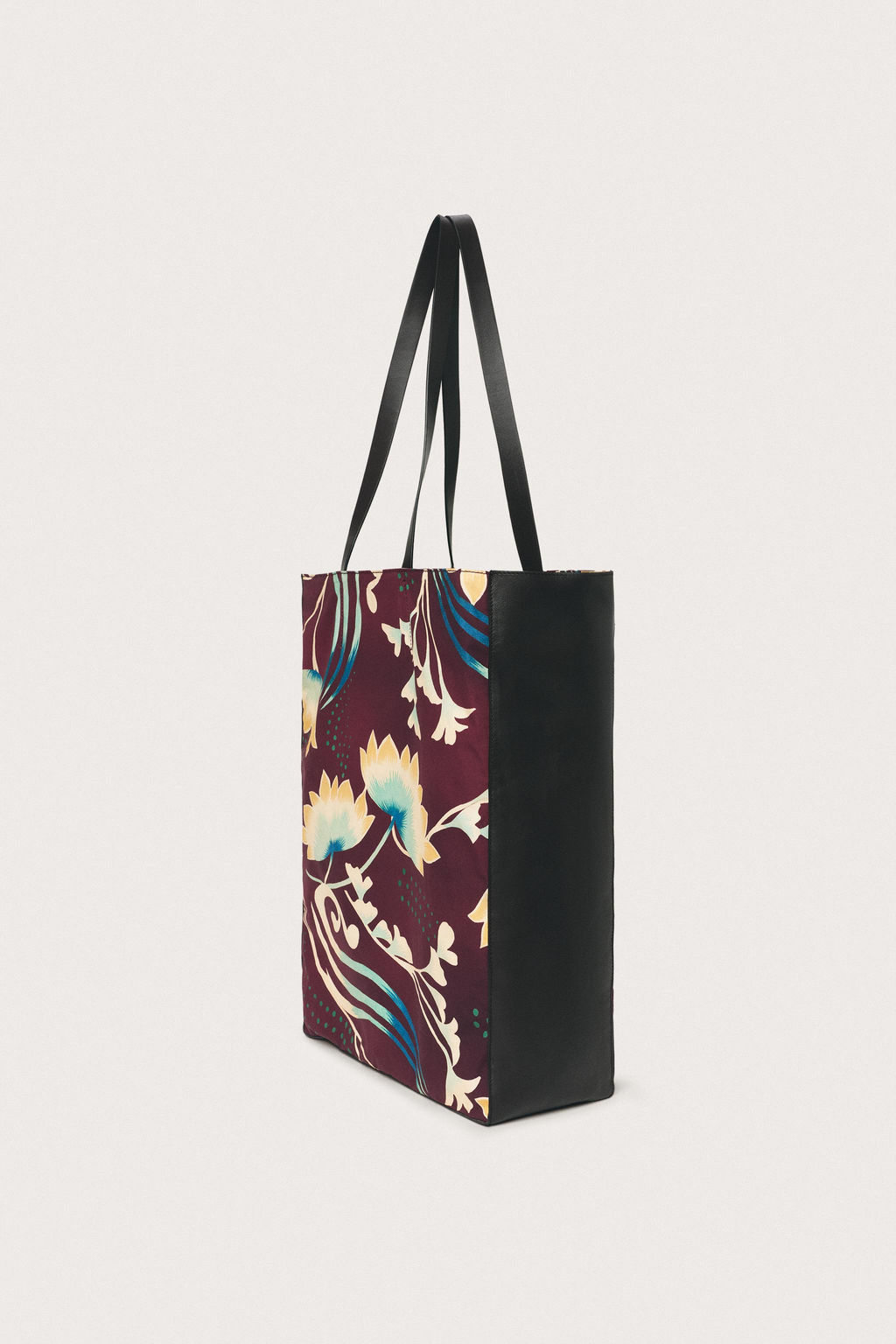 BOLSO SHOPPER DETALLES PIEL LIMITED EDITION / Negro - Zara фото 3