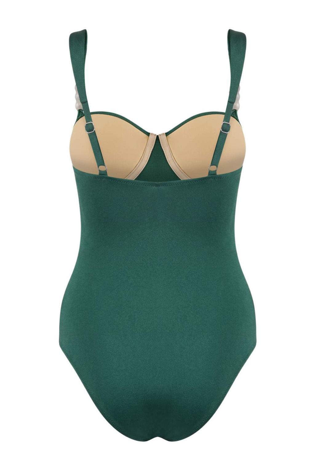 Zumrut Yesili Balconette Kapl? Aksesuar Detayl? Regular Mayo TBESS26MA00036