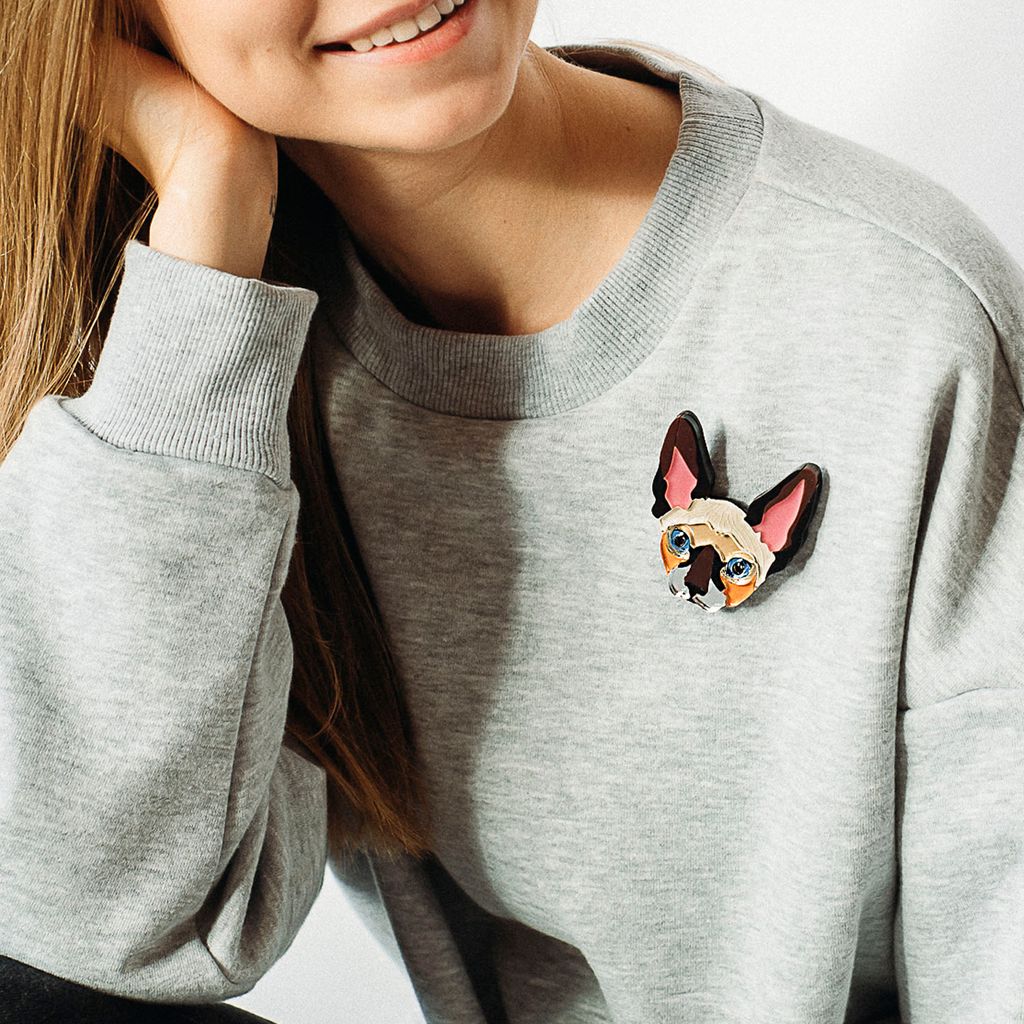 Брошь Сафира - Orgalica фото 5