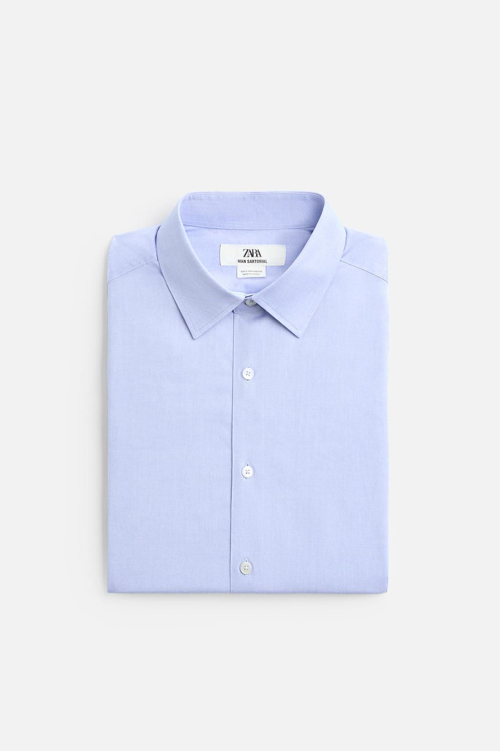 TEXTURED REGULAR FIT SHIRT - Zara фото 20
