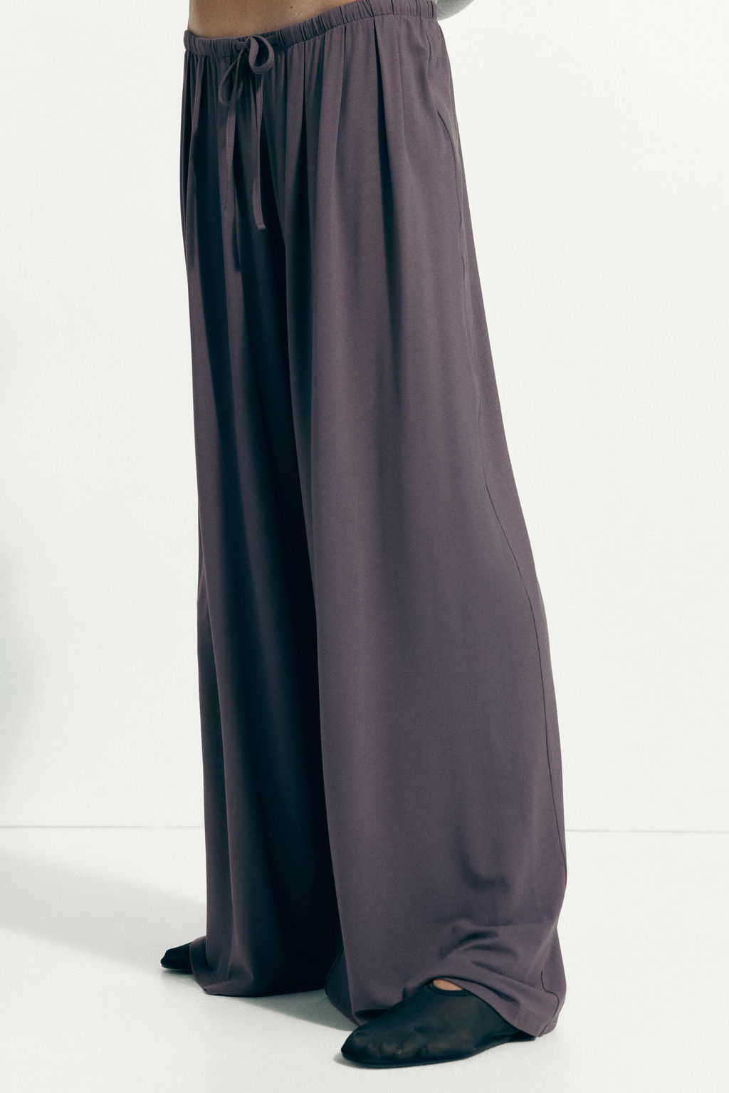 Pantal?n de punto con cord?n de ajuste - H&m фото 7