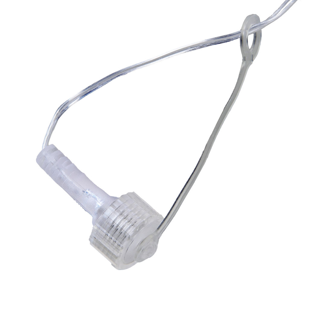 ULD-B6006-080/STK MULTI IP44 Бахрома светодиодная со статическим свечением, 6м. Соединяемая. 80 светодиодов. Разноцветный свет. Провод прозрачный. ТМ Uniel