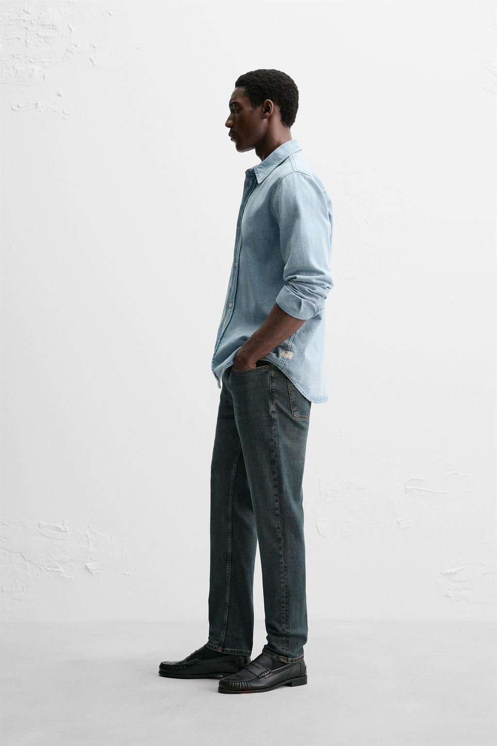 SLIM FIT JEANS - Zara фото 30