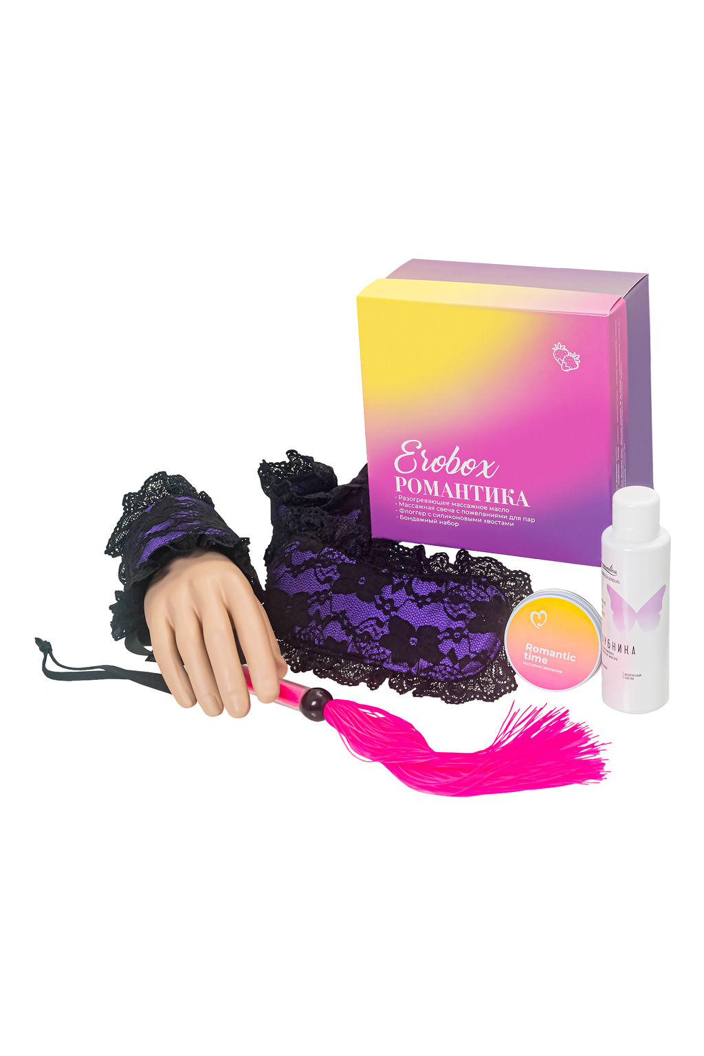 Набор косметики и аксессуаров Eromantica EroBox Романтика  фото 2
