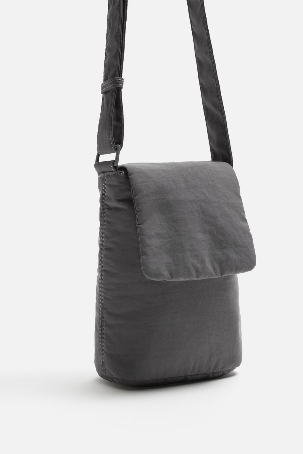 MINI NYLON MESSENGER BAG - Zara фото 17