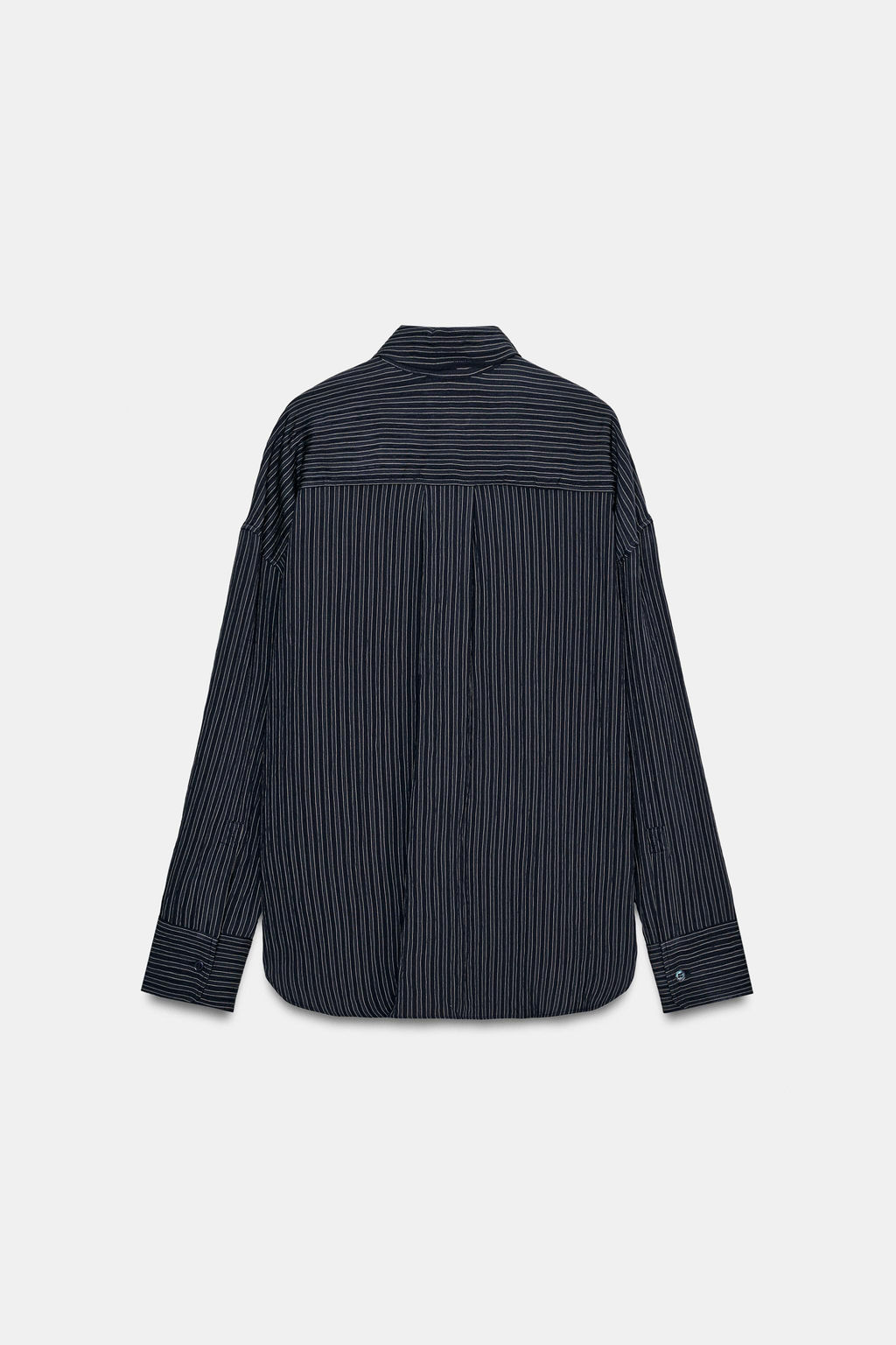 STRIPED FLOWING SHIRT ZW COLLECTION - Zara фото 13