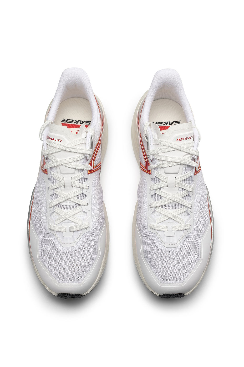 Кроссовки для трейла Белый/Красный