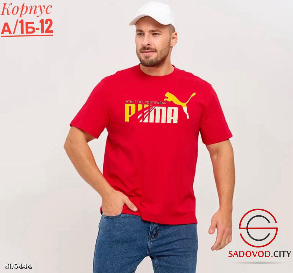 Футболка для мужчин, хлопок - Bruno фото 6