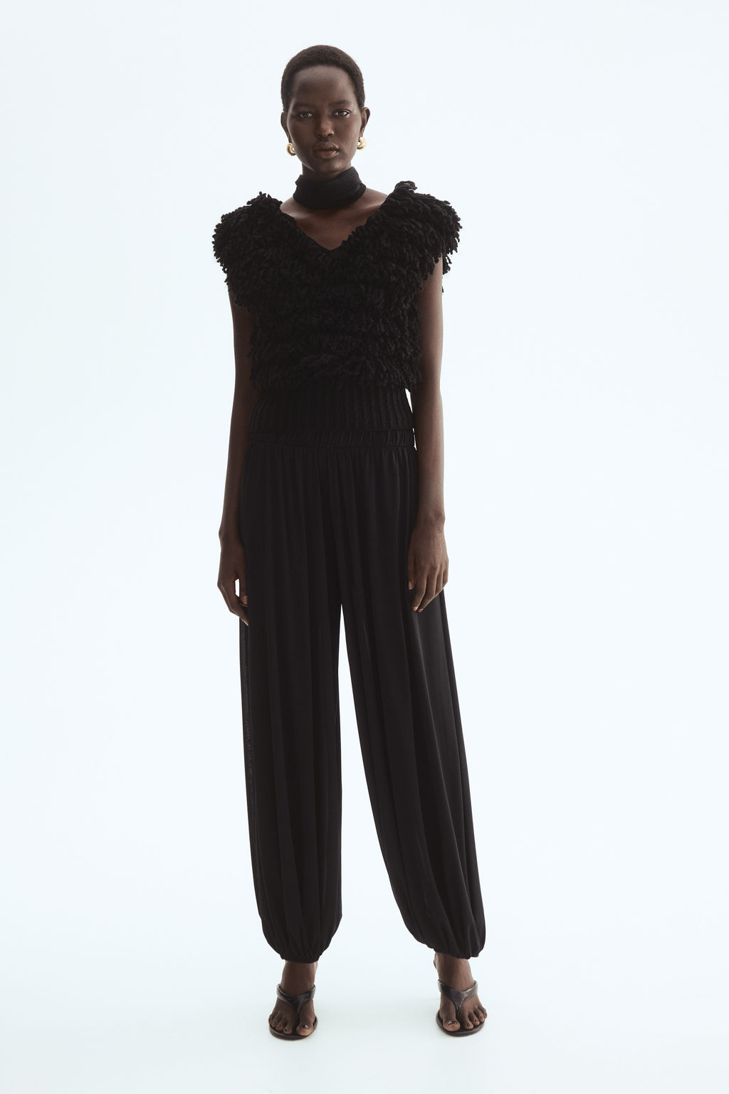 Fringed sweater vest - H&m фото 3