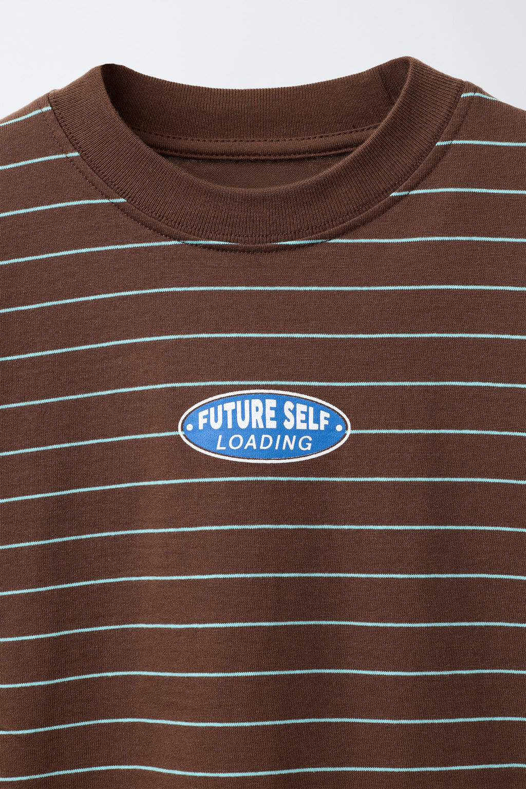 STRIPED PRINT T-SHIRT - Zara фото 3