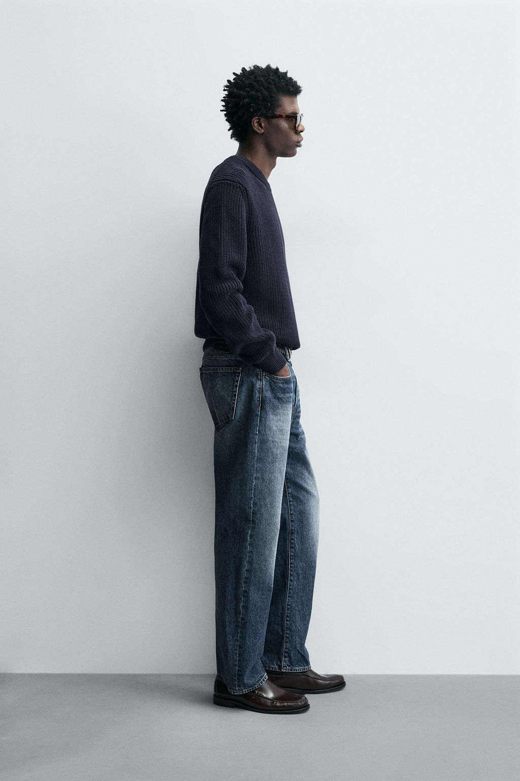REGULAR FIT COTTON JUMPER - Zara фото 4
